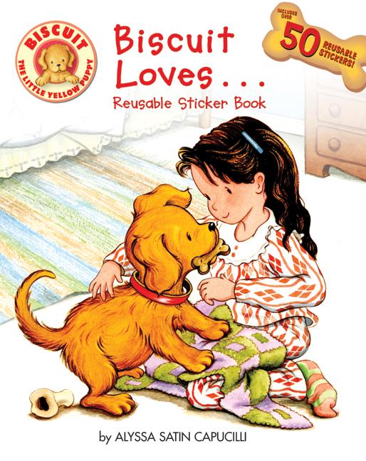 Biscuit Loves... Reusable Sticker Book