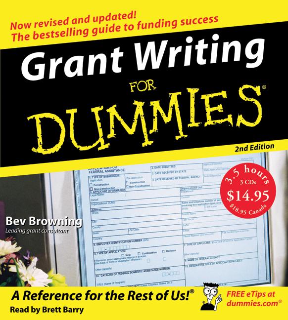 Grant Writing for Dummies 2nd Ed.