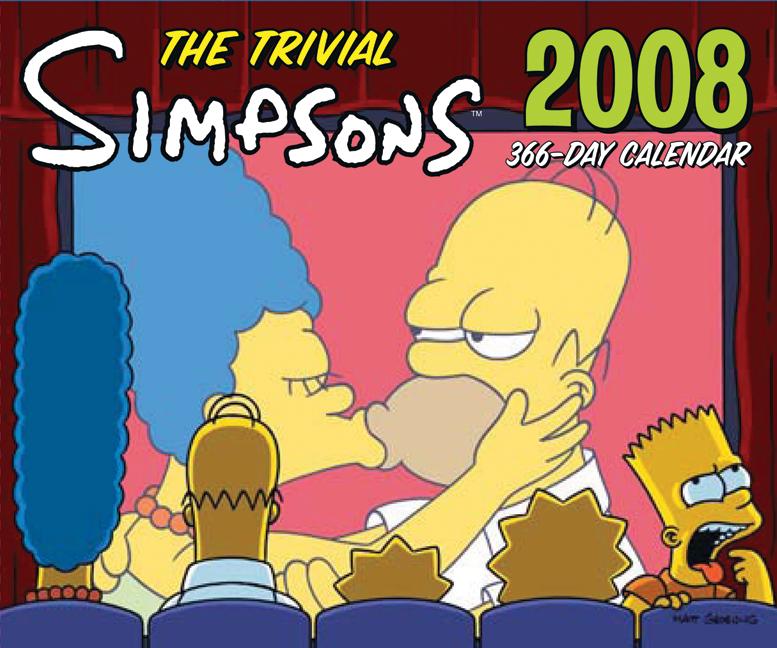 The Trivial Simpsons 2008 366-Day Calendar