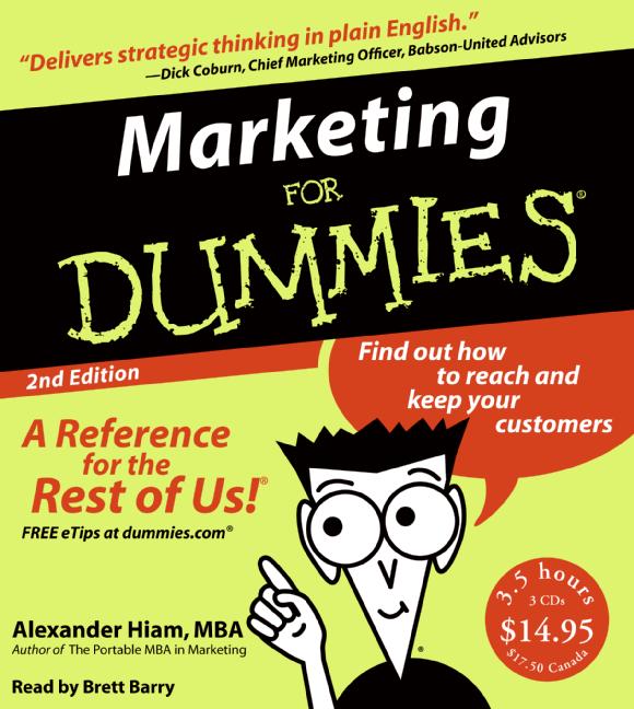 Marketing for Dummies 2nd Ed. CD