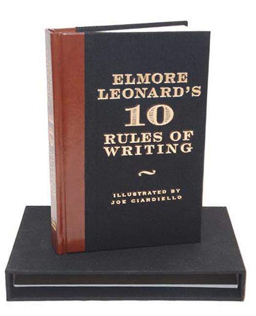 Elmore Leonard's 10 Rules of Writing Ltd Ed