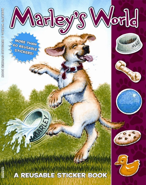 Marley: Marley's World Reusable Sticker Book