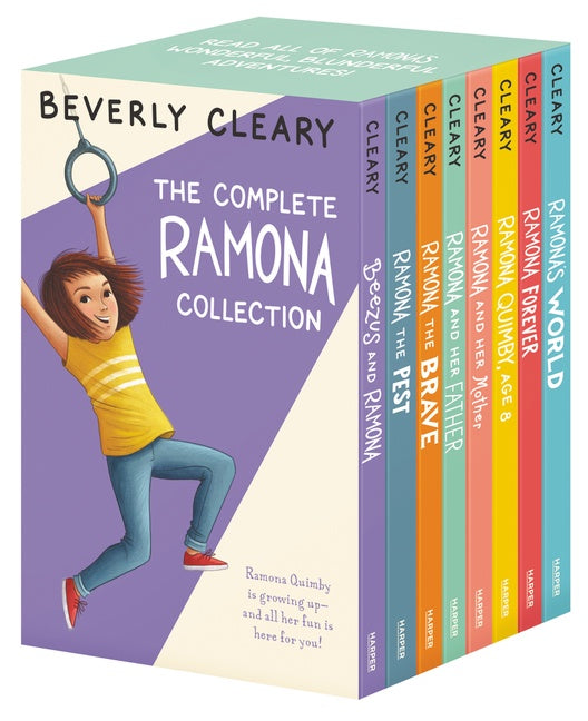 The Complete 8-Book Ramona Collection: Beezus and Ramona, Ramona and Her Father, Ramona and Her Mother, Ramona Quimby, Age 8, Ramona Forever,  Ramona the Brave, Ramona the Pest, Ramona's World