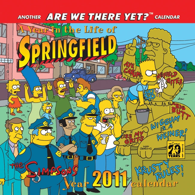 The Simpsons 2011 Mini Calendar