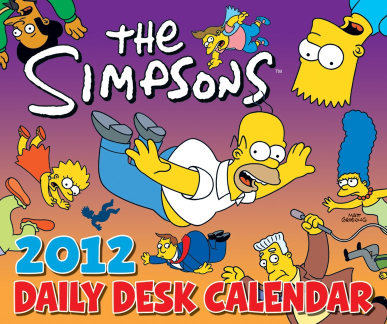 The Simpsons 2012 Daily Desk Calendar