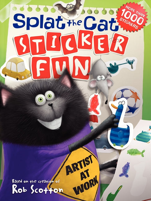 Splat the Cat: Sticker Fun: Includes More Than 1,000 Stickers!