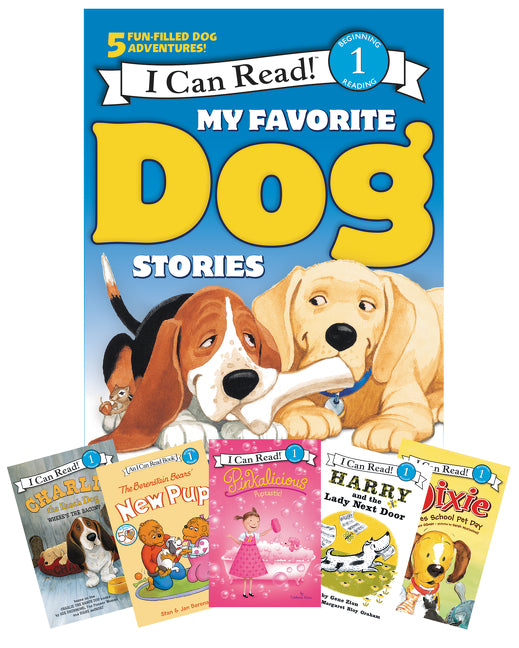 My Favorite Dog Stories: Learning to Read Box Set: A Box of 5 Favorite Dog Books for Beginning Readers