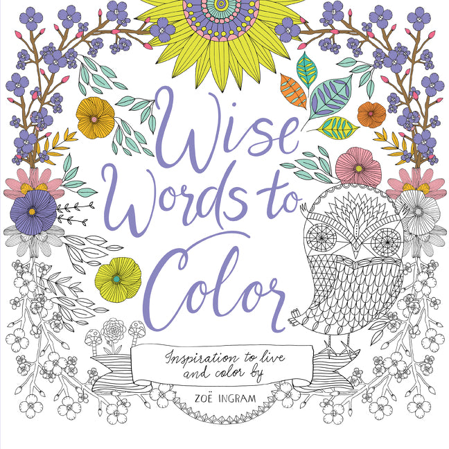 Wise Words to Color