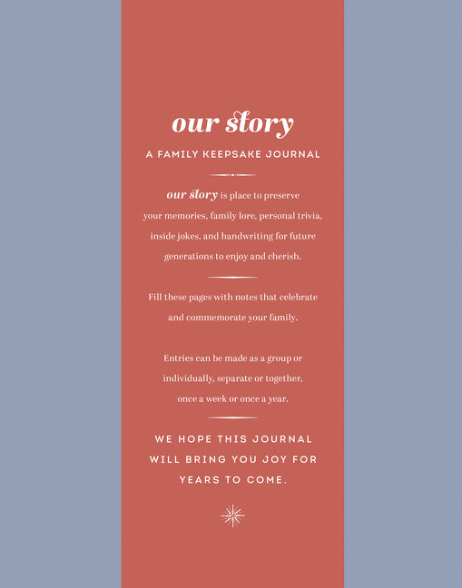 Our Story: A Family Keepsake Journal