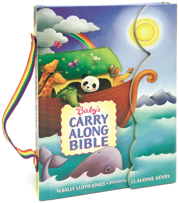Baby’s Carry Along Bible: A First Introduction to Favorite Bible Stories - with handle and magnetic closure