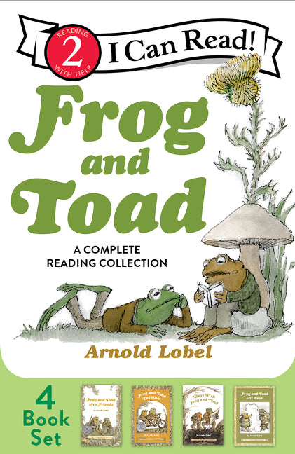 Frog and Toad: A Complete Reading Collection: A Box Set of all 4 Books From the Classic Animal Friendship and Adventure Series, Great for Growing Reading Skills and Early Literacy Development for Kids [ages 4-8]