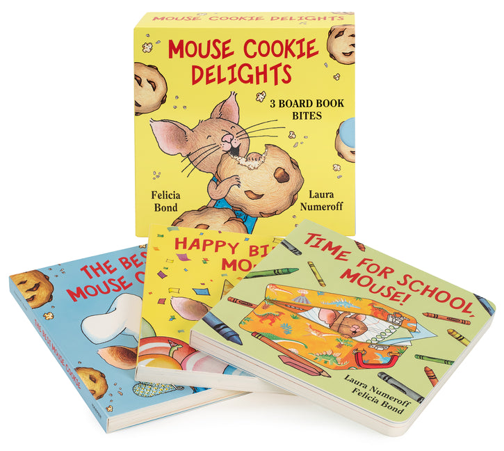 Mouse Cookie Delights: 3  Bites: The Best Mouse Cookie; Happy Birthday, Mouse!; Time for School, Mouse!