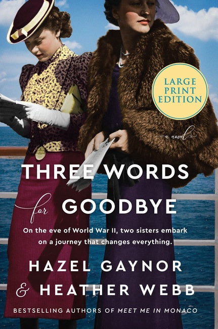 Three Words for Goodbye: A Novel