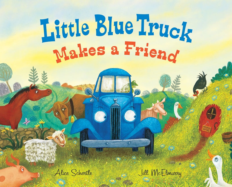 Little Blue Truck Makes a Friend ()