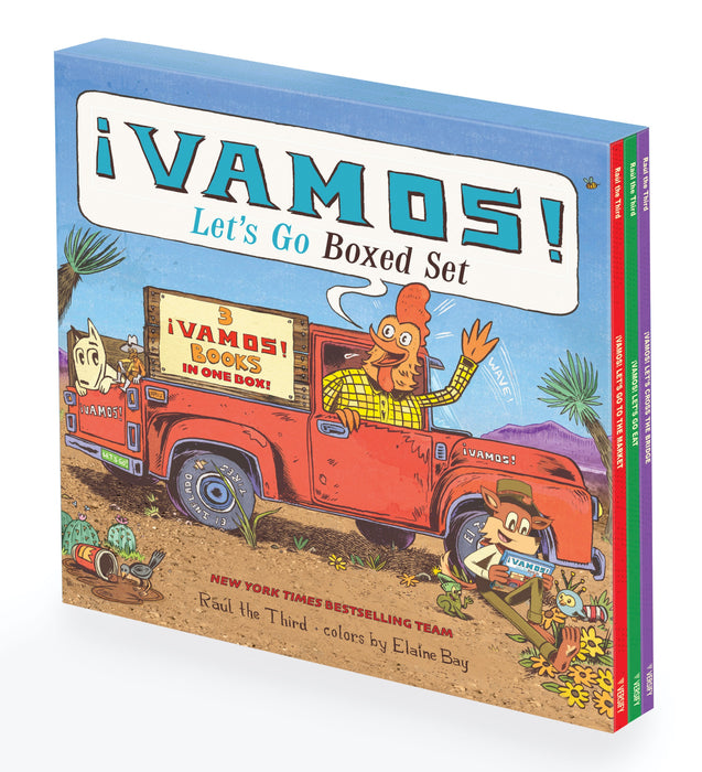 ¡Vamos! Let's Go 3-Book Paperback Picture Book Box Set