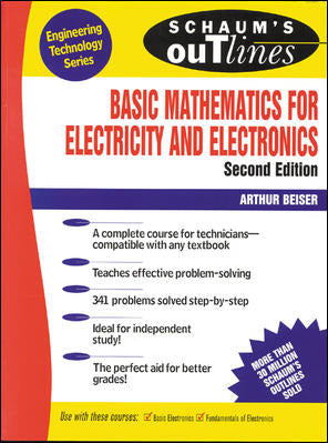 Schaums Outline Of Basic Mathematics For Electricity & Electronics 2e
