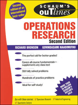 Schaums Outline Of Operations Research 2e