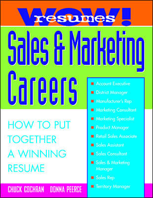 Wow Resumes For Sales & Marketing Careers