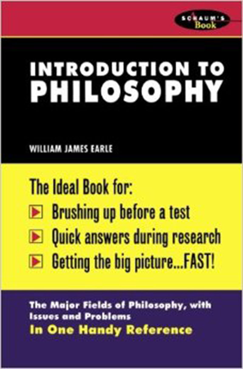 Schaums Outline Of Introduction To Philosophy
