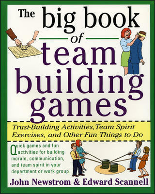 The Big Book Of Team Building Games Trust Building Activities Team Spirit Exercises & Other Fun Things To Do