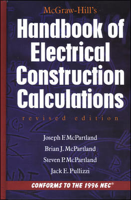 Mcgraw Hill Handbook Of Electrical Construction Calculations Revised Edition 2e
