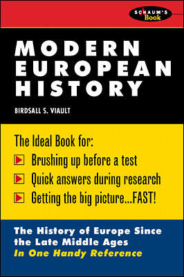 Schaums Outline Of Modern European History