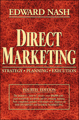 Direct Marketing Strategy Planning Execution 4e