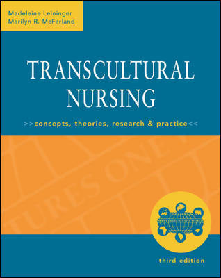Transcultural Nursing Concepts Theories Research & Practice Third Edition 3e