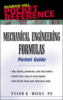 Mechanical Engineering Formulas Pocket Guide