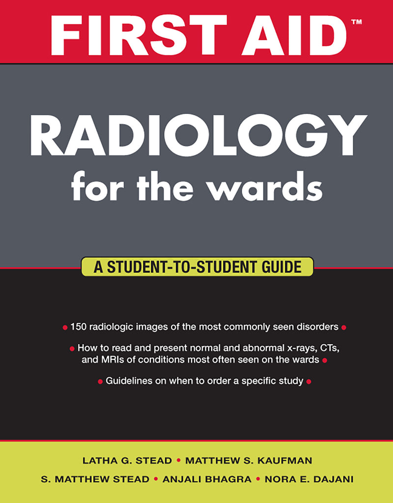 First Aid Radiology For The Wards