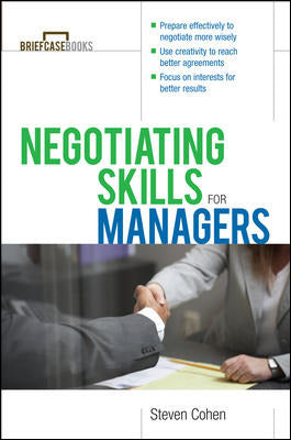 Negotiating Skills For Managers