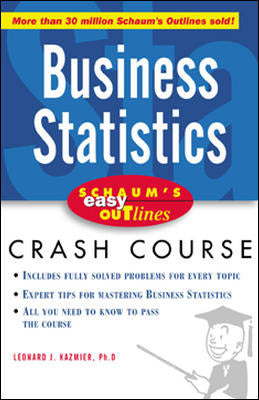 Schaums Easy Outline Of Busines Statistics