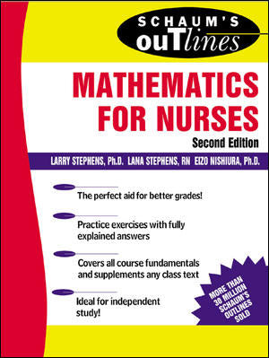 Schaums Outline Of Mathematics For Nurses