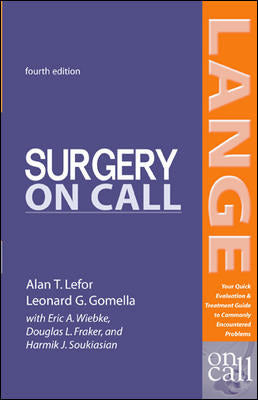 Surgery On Call Fourth Edition 4e