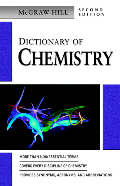 Dictionary Of Chemistry 2e