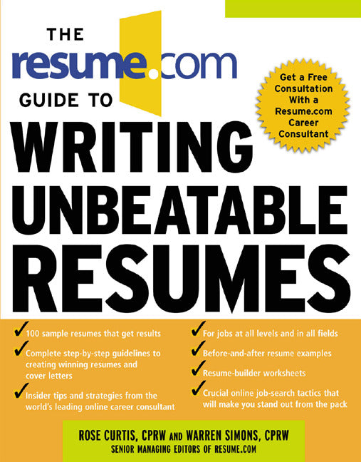 The Resume.com Guide To Writing Unbeatable Resumes