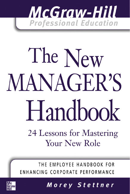 The New Managers Handbook