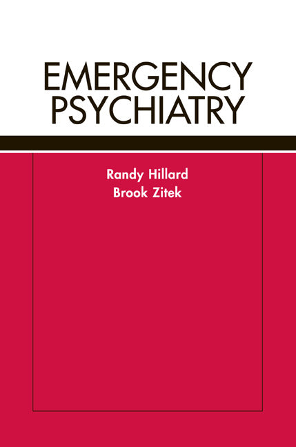 Emergency Psychiatry
