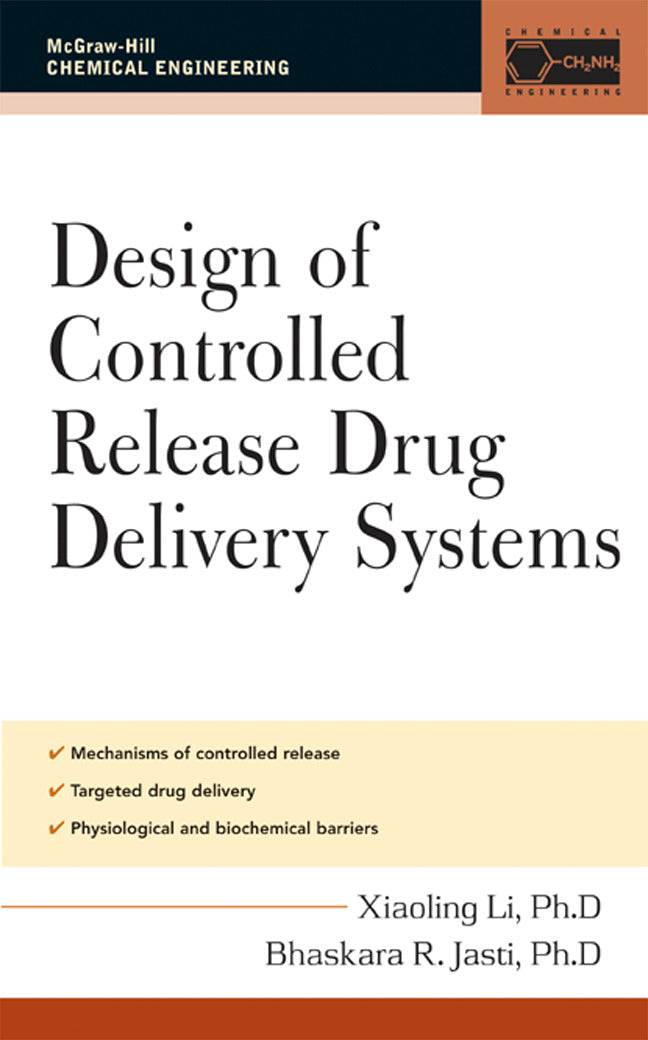 Design Of Controlled Release Drug Delivery Systems