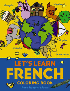 Lets Learn French Coloring Book