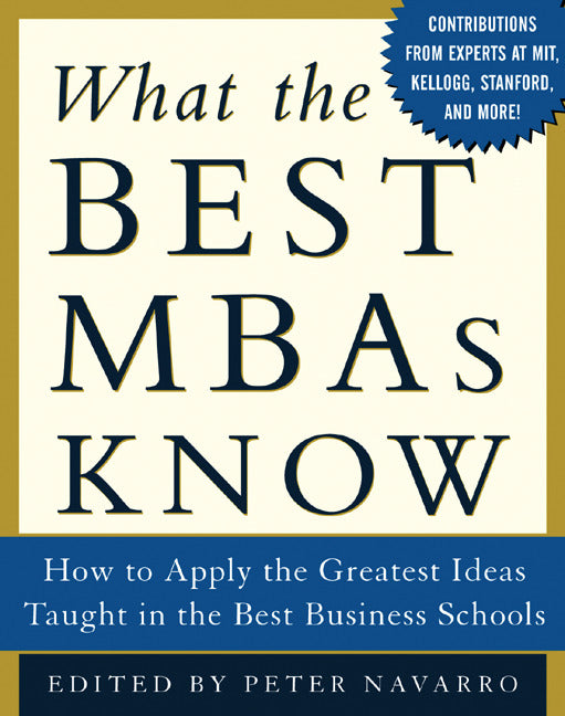 What The Best Mbas Know