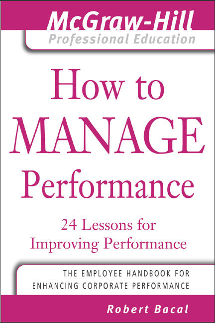 How To Manage Performance