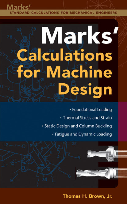 Marks Calculations For Machine Design