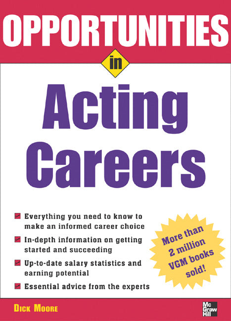 Opportunities In Acting Careers Revised Edition