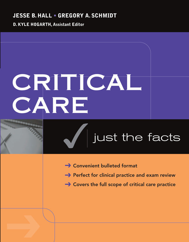Critical Care Just The Facts