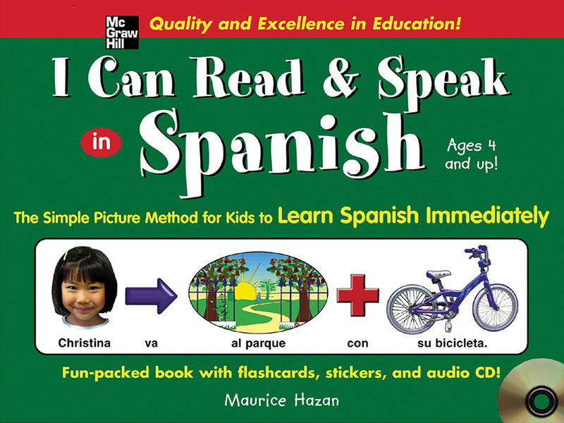 I Can Read & Speak In Spanish Book + Audio Cd