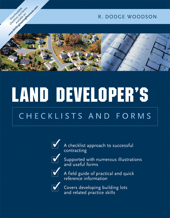 Residential Land Developerâ€™s Checklists & Forms