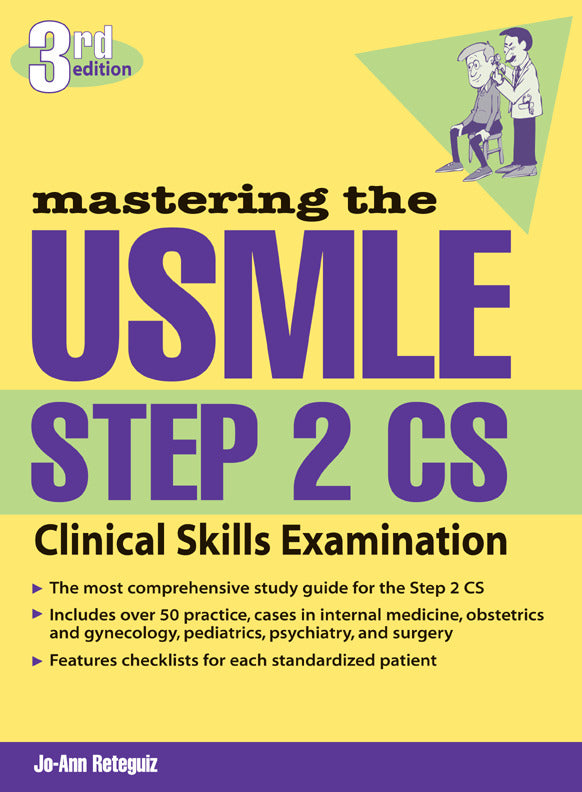 Mastering The Usmle Step 2 Cs Third Edition 3e