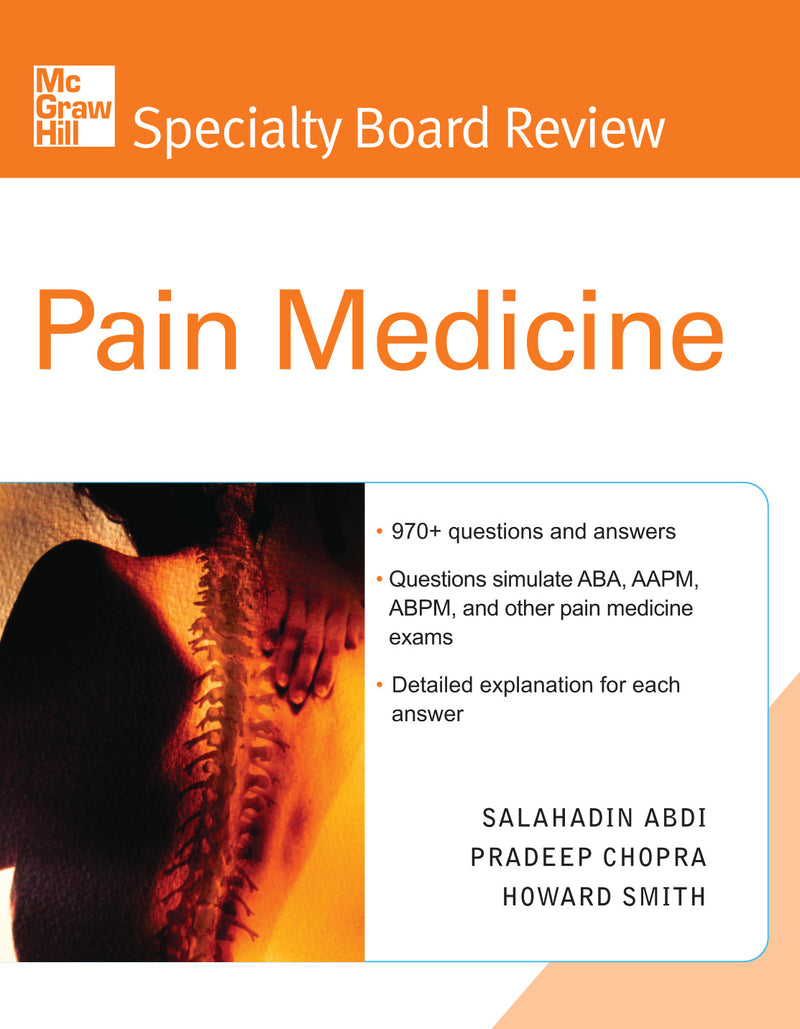 Mcgraw Hill Specialty Board Review Pain Medicine