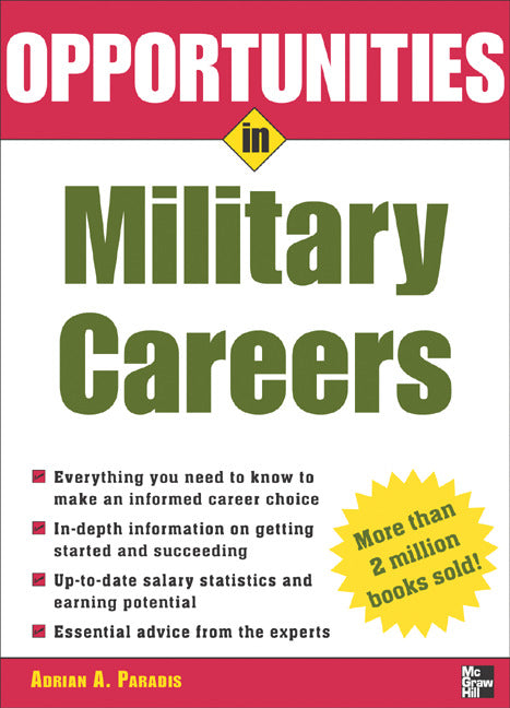 Opportunities In Military Careers Revised Edition